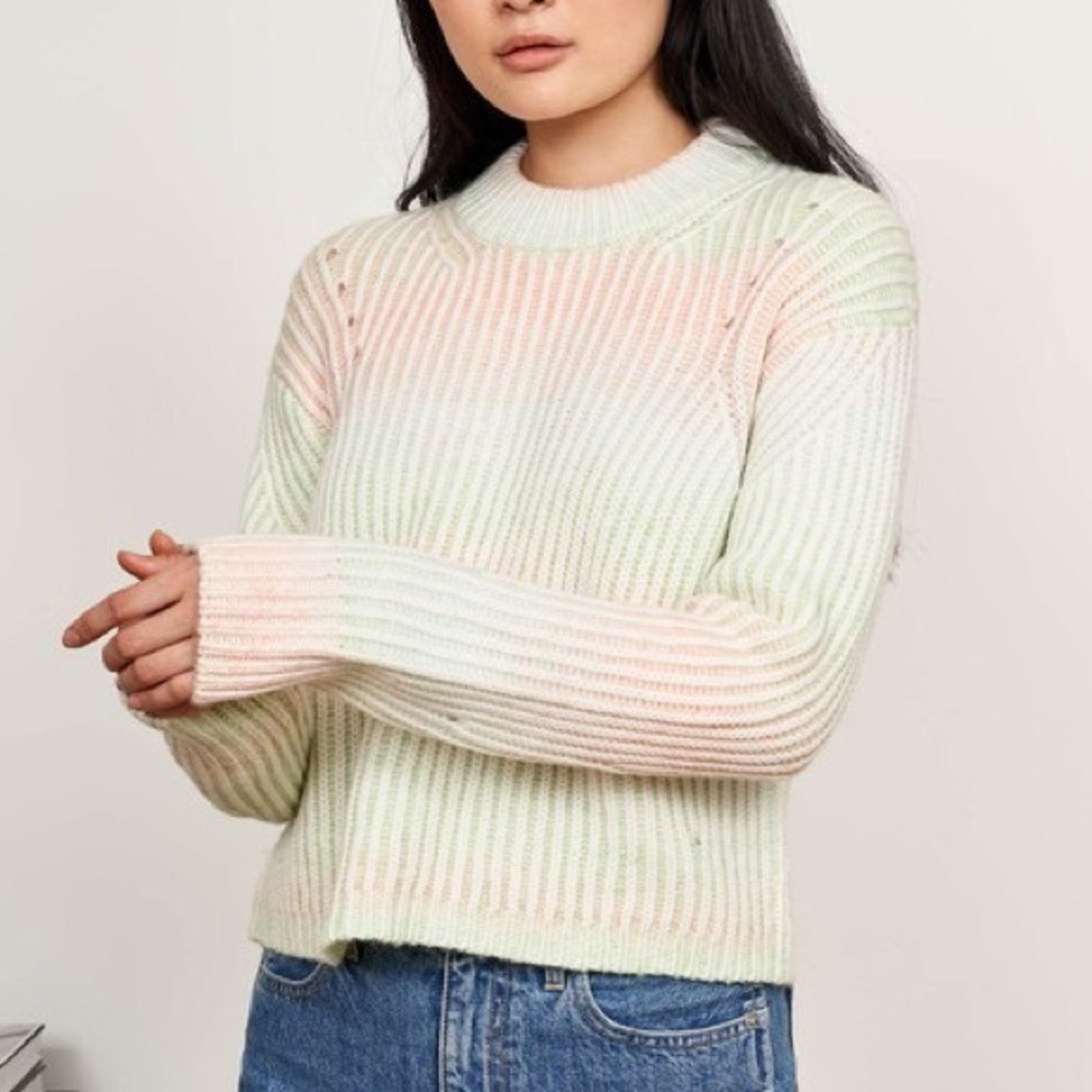 La Ligne New York Space Dye Crew Sweater